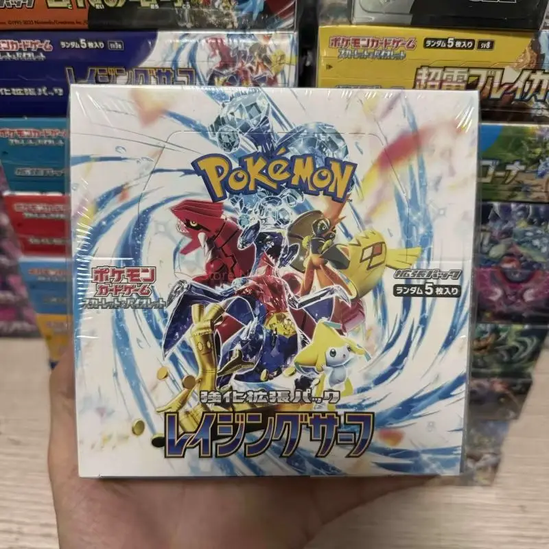 Venda Quente Cartão pokémon original ptcg edição japonesa sv1v sv1a sv2d sv2p sv2a 151 sv3 sv3a fardo fora da caixa inteira cartão de transação