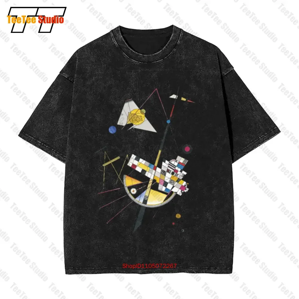 Wassily Kandinsky Disegno Opera Artista Arte Happy Ascent Vintage camiseta extragrande ZACD