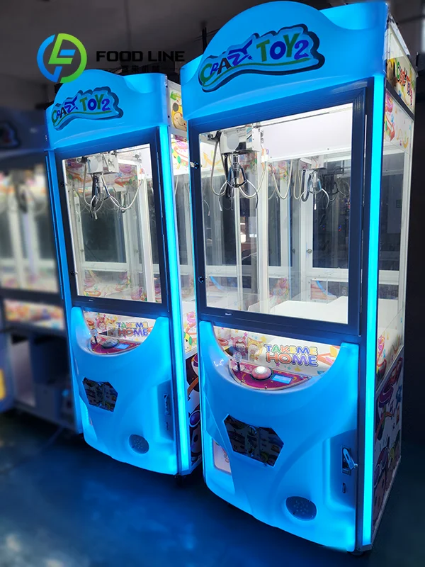 Hot Selling Manufacturers Plush Claw Machine Children Toys Playground Game Center Coin Operated Claw Machine for Sale