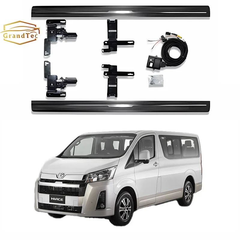 Auto Accessories Wholesale Auto Parts Electric Side Step Retractable Power Running Boards SUV Foot Bar For  Grandia Hiace