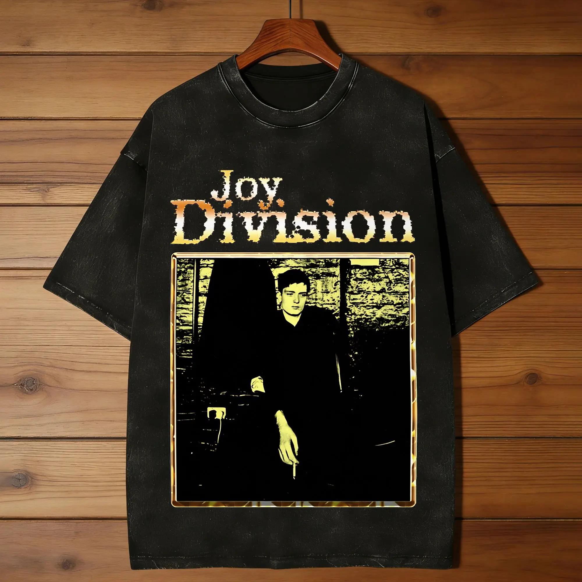 Men Women T-Shirt Joy Division  Washed T Shirts Fashion  Beach Tees Vintage Loose Casual Tops Birthday Present