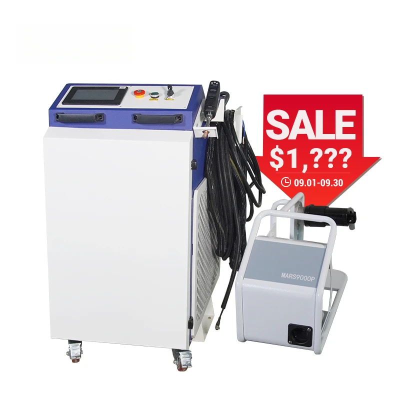 

Handheld 1500W 2000W Lazer 4 In 1 Cleaner Welder Cutter Fiber Laser Welding Machine For Metal Steel