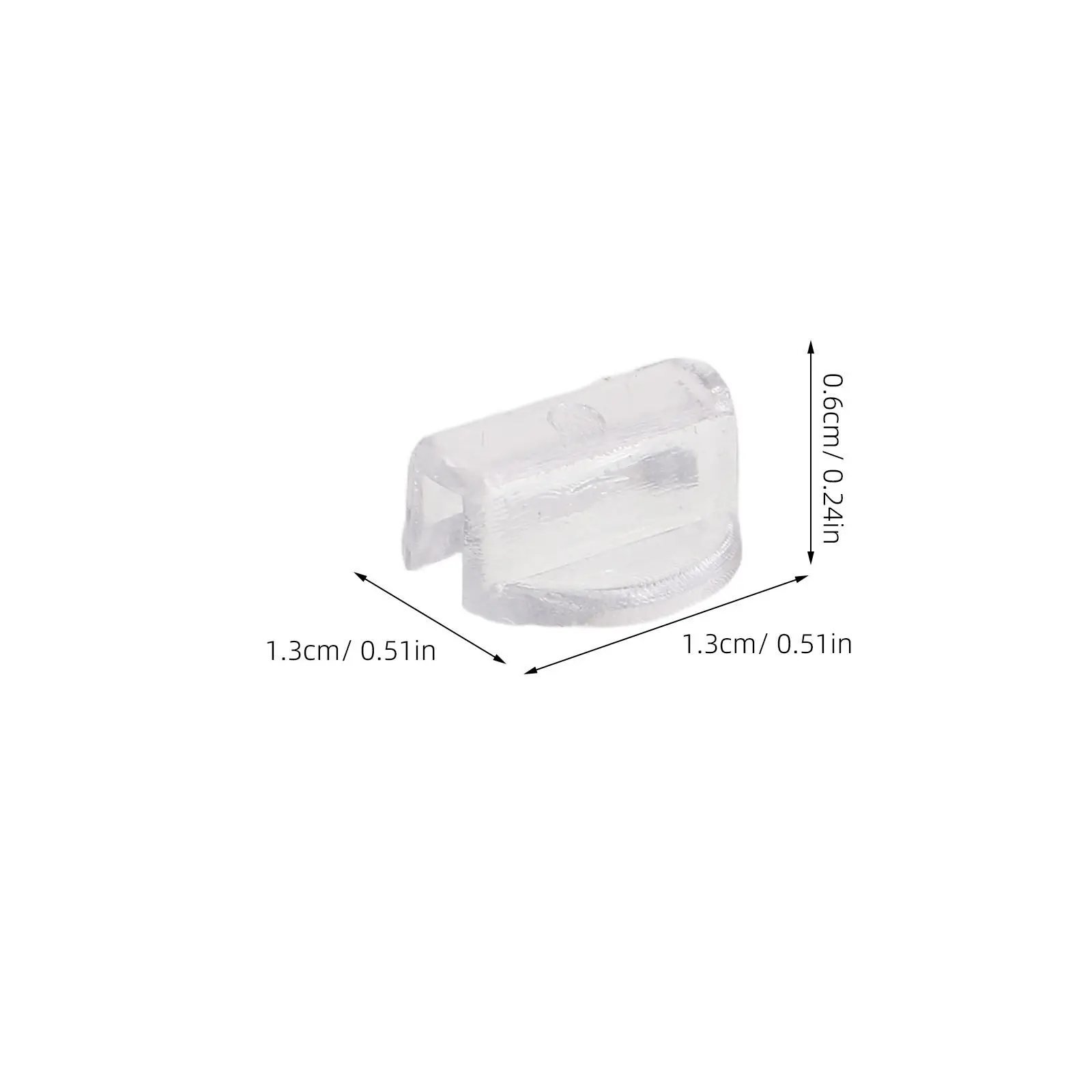 500Pcs Plastic Hair Rope Buckle Snap Ponytail Holder Clip DIY Hair Ties Fixing Buckle Headdress Accessories Women Girls