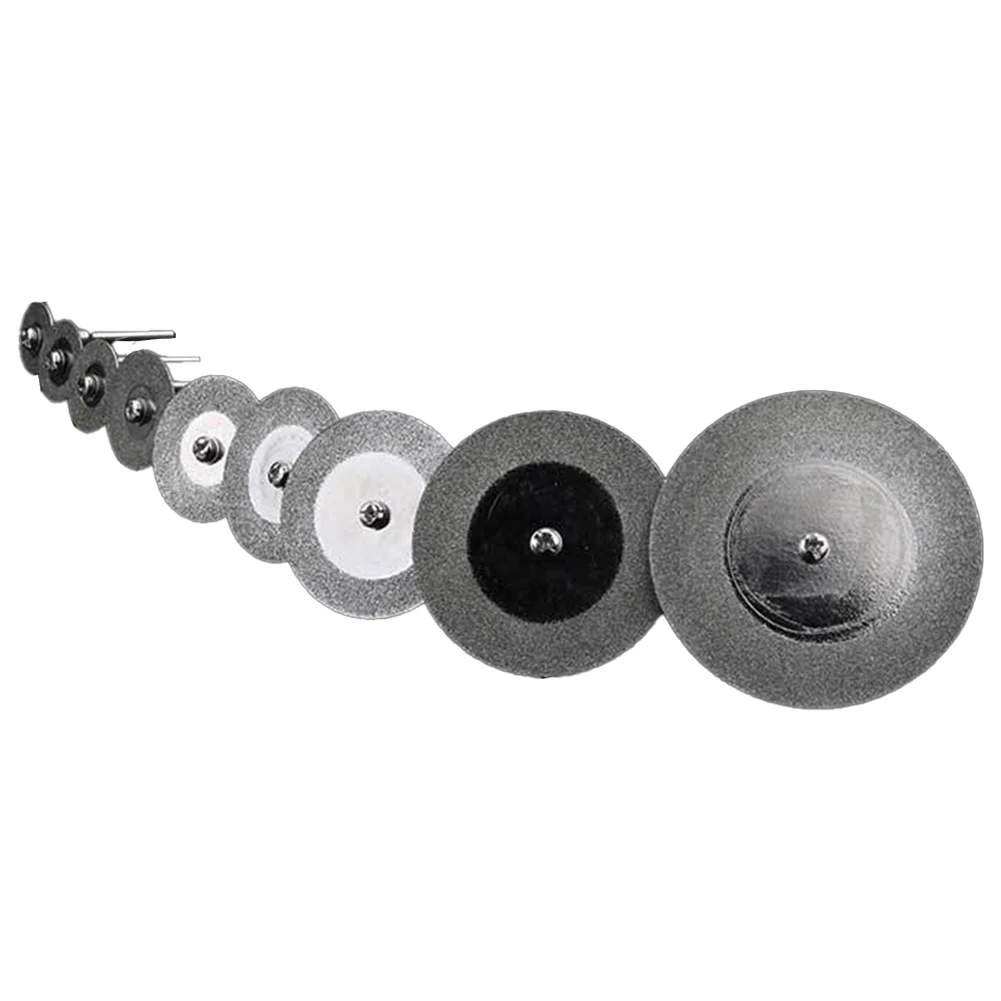 

Enhanced Performance Electroplated Polishing Disc Tooth Grinding Disc Cutting Disc 5pcs 1 Rod for Precision Work