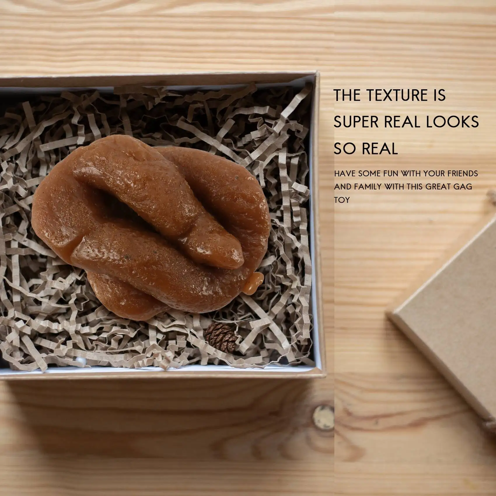 Excellent-Simulation Poop Realistic And Funny Poop Fake Poop Prank Gift Soft Poop