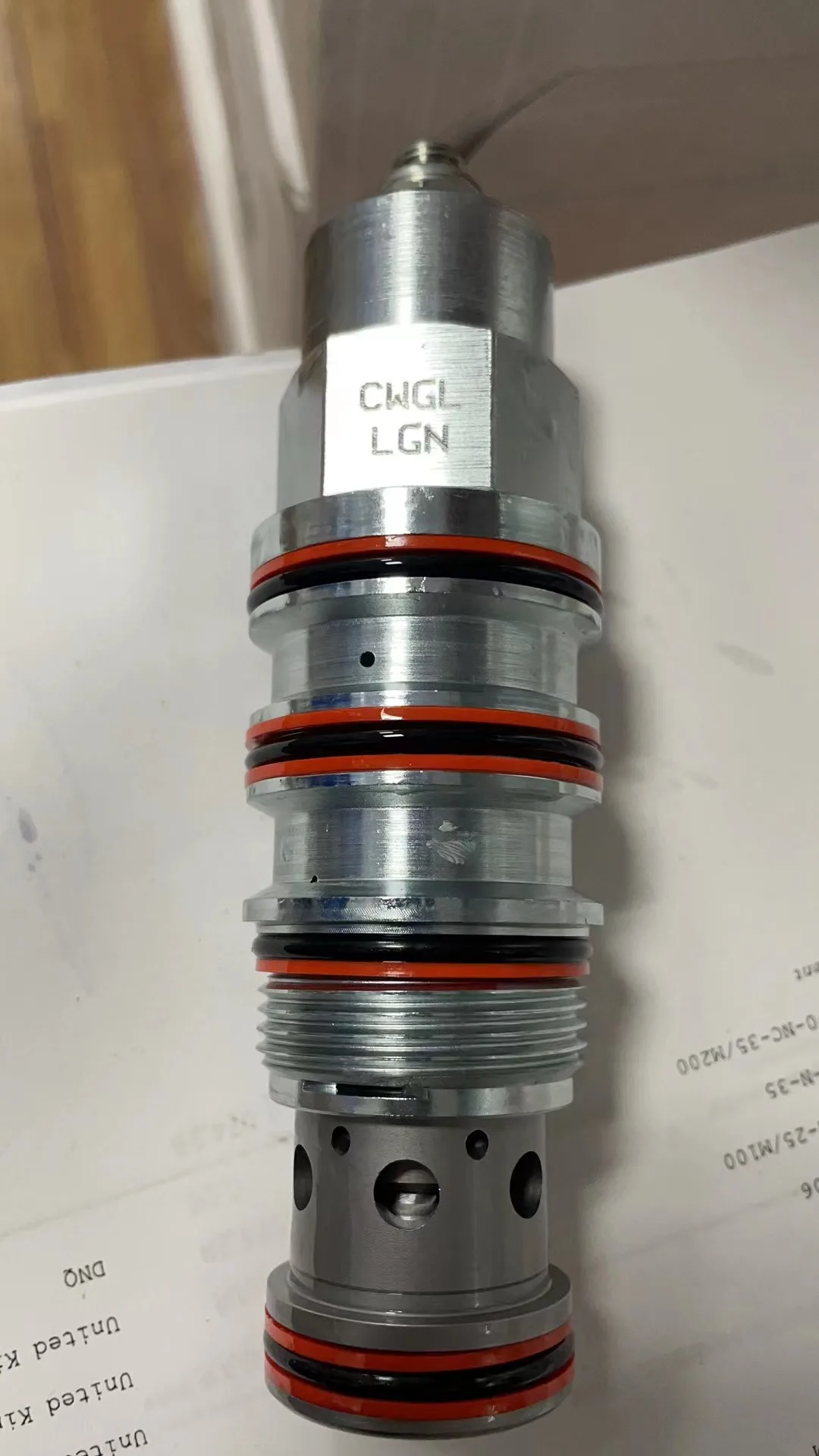 

CWGLLGN CWGL-LGN CWILLGN CWIL-LGN CWGL LGN CWIL HYDRAULICS 2:1 pilot ratio, vented counterbalance valve