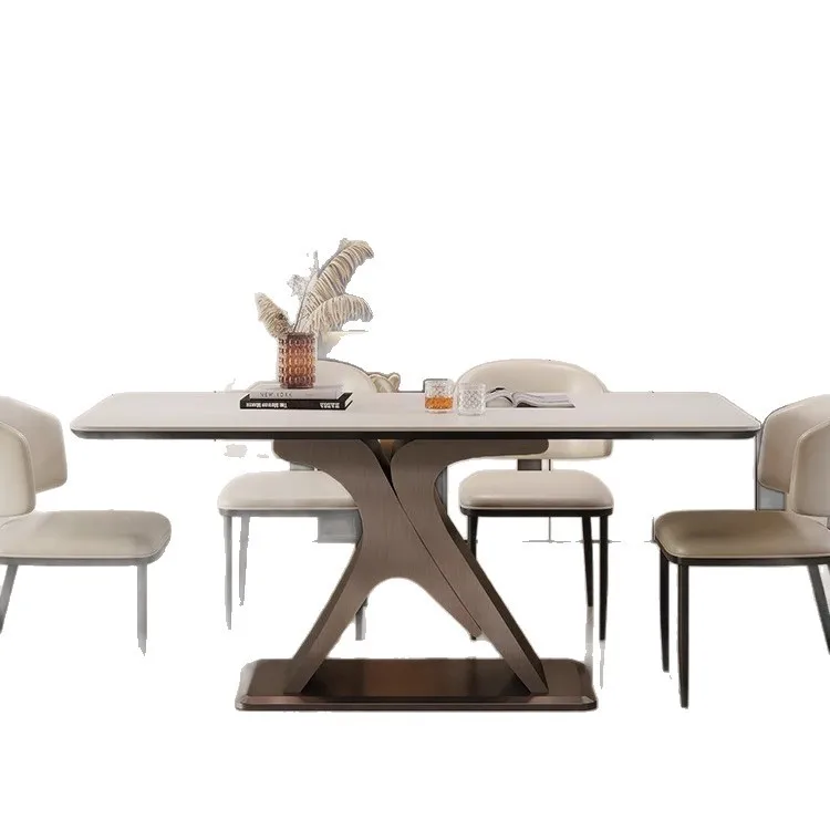 

Italian minimalist dining chair, light luxury and high-end home modern minimalist chair