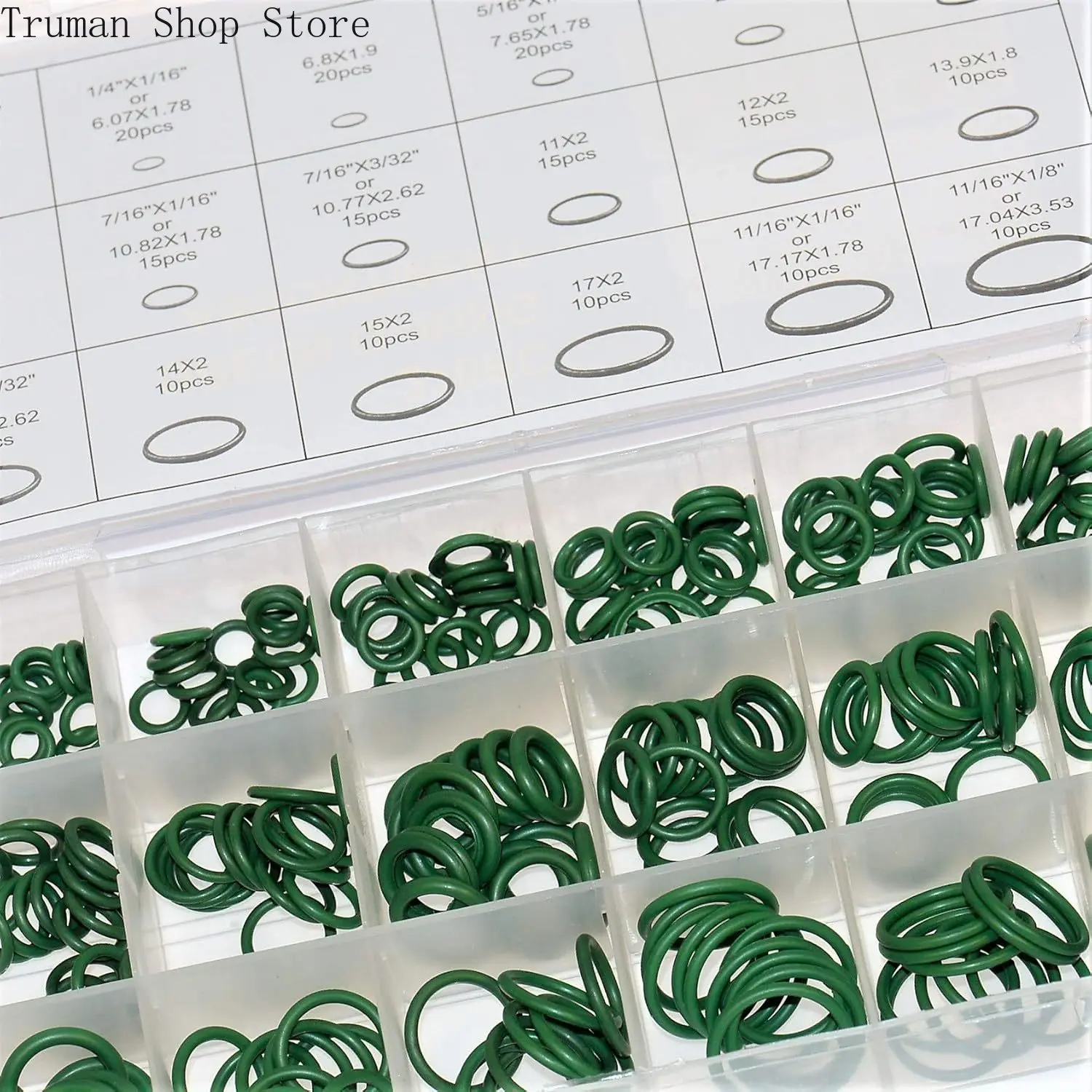 Car A/C Repair Kit - O-Ring Set + AC Valve Cores  Fix Air Conditioning  + Removal & Install Tool R12 & R134a-Also