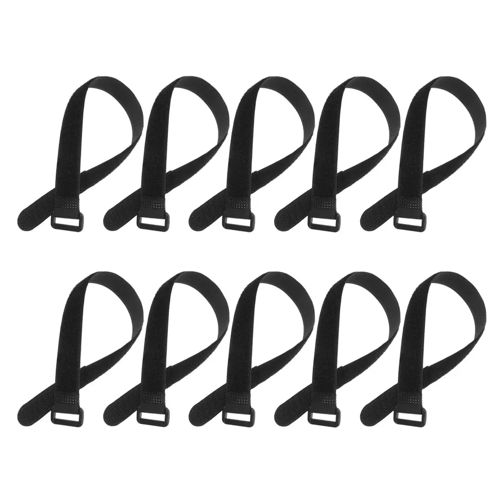 

10pcs Yoga Mat Straps Adjustable Nylon Cable Organizer Flashlight Holder Bike Mount Wall Fastener Hook Ties Cord Wrap Storage