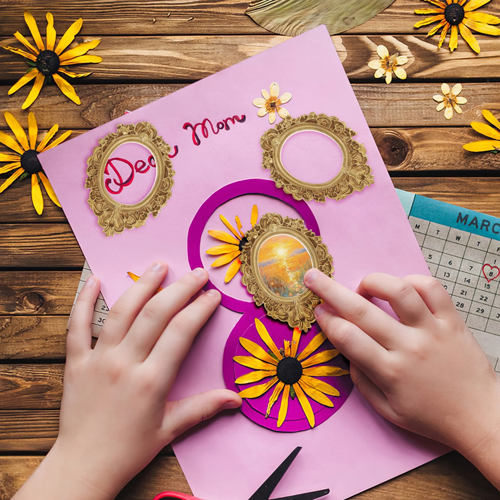 

12 шт. мини-золотые смоляные фоторамки ретро компактные крошечные фоторамки DIY чехол для телефона украшения маленькие винтажные фото украшения