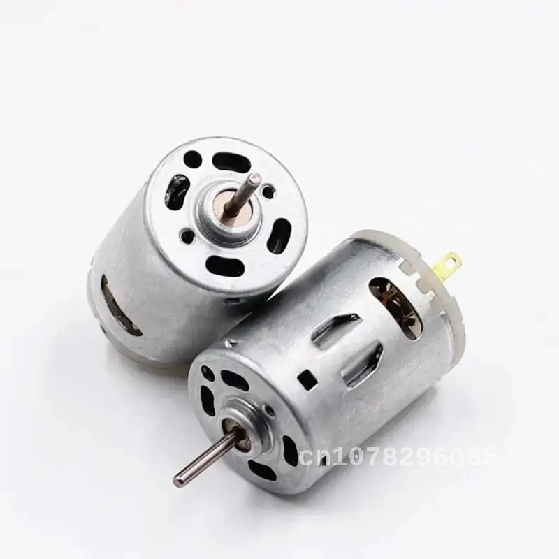 

High Speed Micro DC Motor, Brushed Metal, Stainless Steel Gear Motor, RS-385