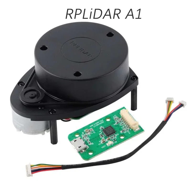 แบบพกพา RPLiDAR A1 A1M8 360 องศา OmniDirectional 2D เลเซอร์ช่วงระยะทาง LIDAR เซนเซอร์โมดูลการสแกนเนอร์ชุด 12M FZ3296