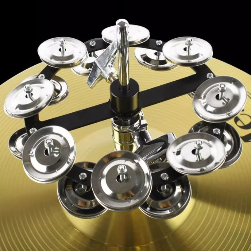 الفولاذ المقاوم للصدأ مرحبا قبعة ركوب الصنج المهنية واضح لحن دائم ذات الطابقين مرحبا قبعة الصنج آلة موسيقية ملحق #2