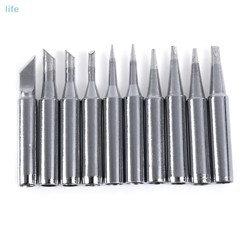 

10pcs constant-temperature common solder soldering iron tip for 900m 963 station