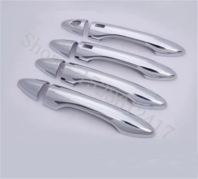 for Hyundai IX 35 Ix35 2010-2017 Chrome Door Handle Bowl Door handle Protective covering Cover Trim Door Handle Cover