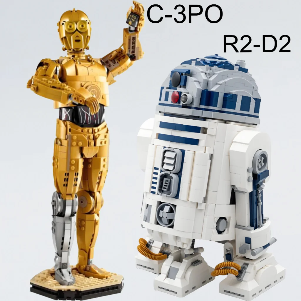 yZ[z݌ɂ UCS og{bg C-3PO 75398 R2-D2 75308 jIubN gݗăpYubNf a NX}XMtg