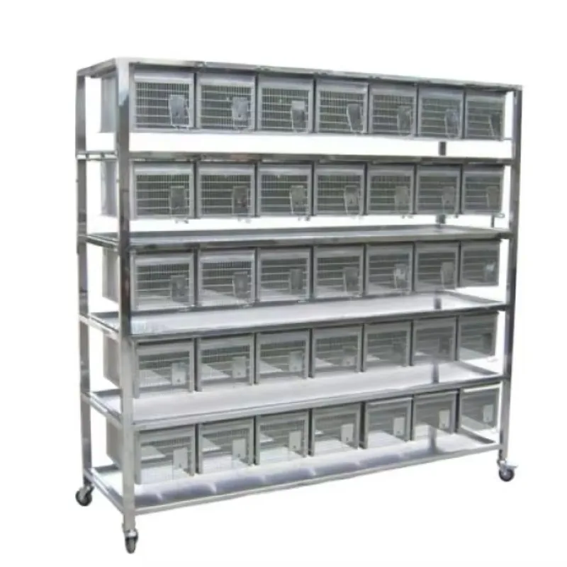 Laboratory Ventilated Cage Rack Rodent Breeding Rat Lab Cages