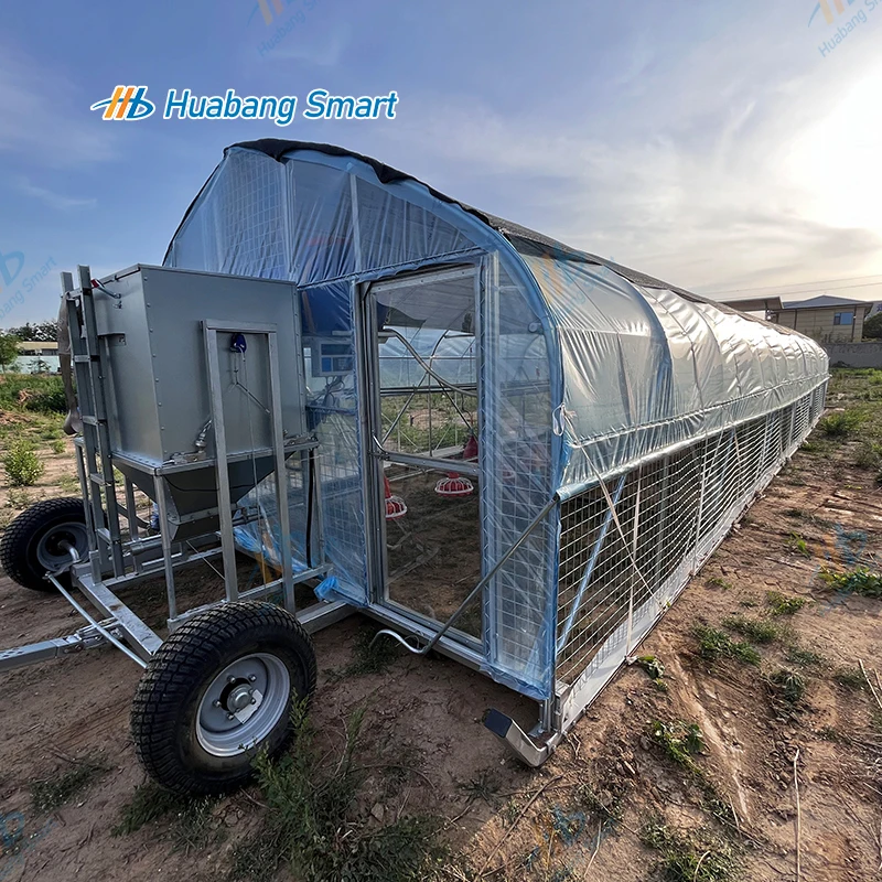 AIROW Newly Designed Best-selling Chicken Coop for 2025 with Warranty Sturdy Materials  and an Open Movable Design