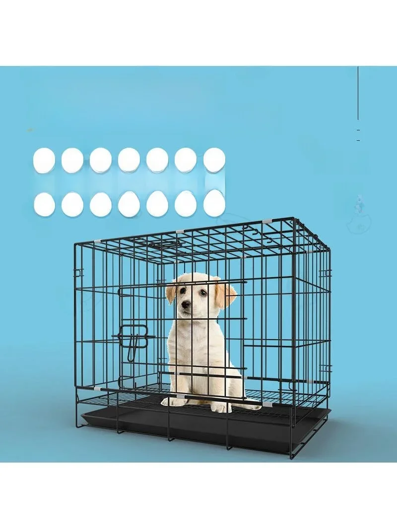 Strengthened Indoor Dog Cage Small Medium Size  Cage with Toilet Durable Home Use Dog Kennel Pet Supplies by Baby Hong