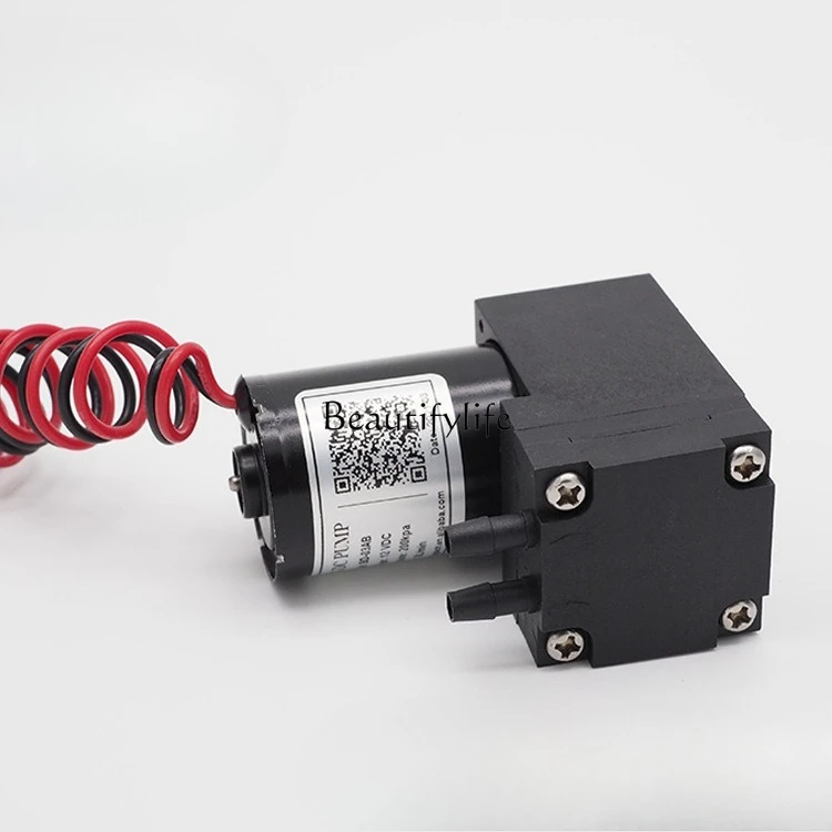 

jj4 Small vacuum pump oil-free DC diaphragm air pump optional long life brushless miniature negative foot 3D printing