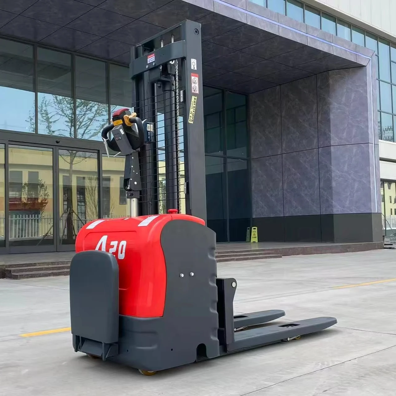 Silent And Powerful Power Electric Pallet Stacker Electric Stacker1Ton 2.5 Ton 3 Ton Full Electric Stacker
