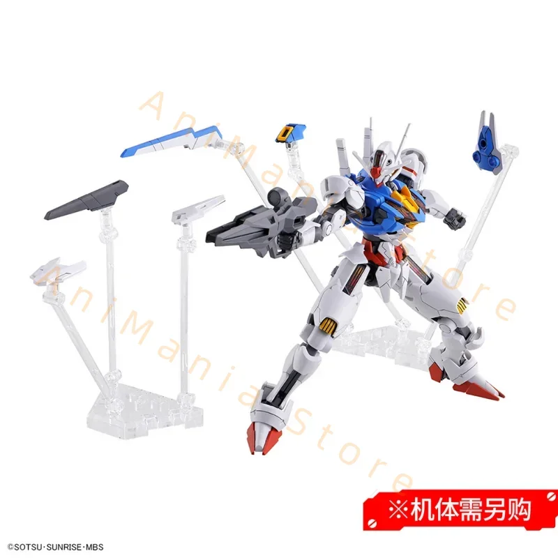 Bandai Gundam Model Kit Anime Figure HG THE FROM MERCURY DISPLAY BASE Action Figures Toys Gifts for Children