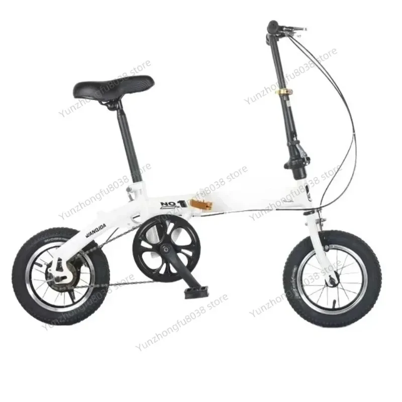 Mini 12-inch Installation-free Folding Bicycle for Women Ultra-light and Portable for Adults and Men To Ride A Single Bicycle