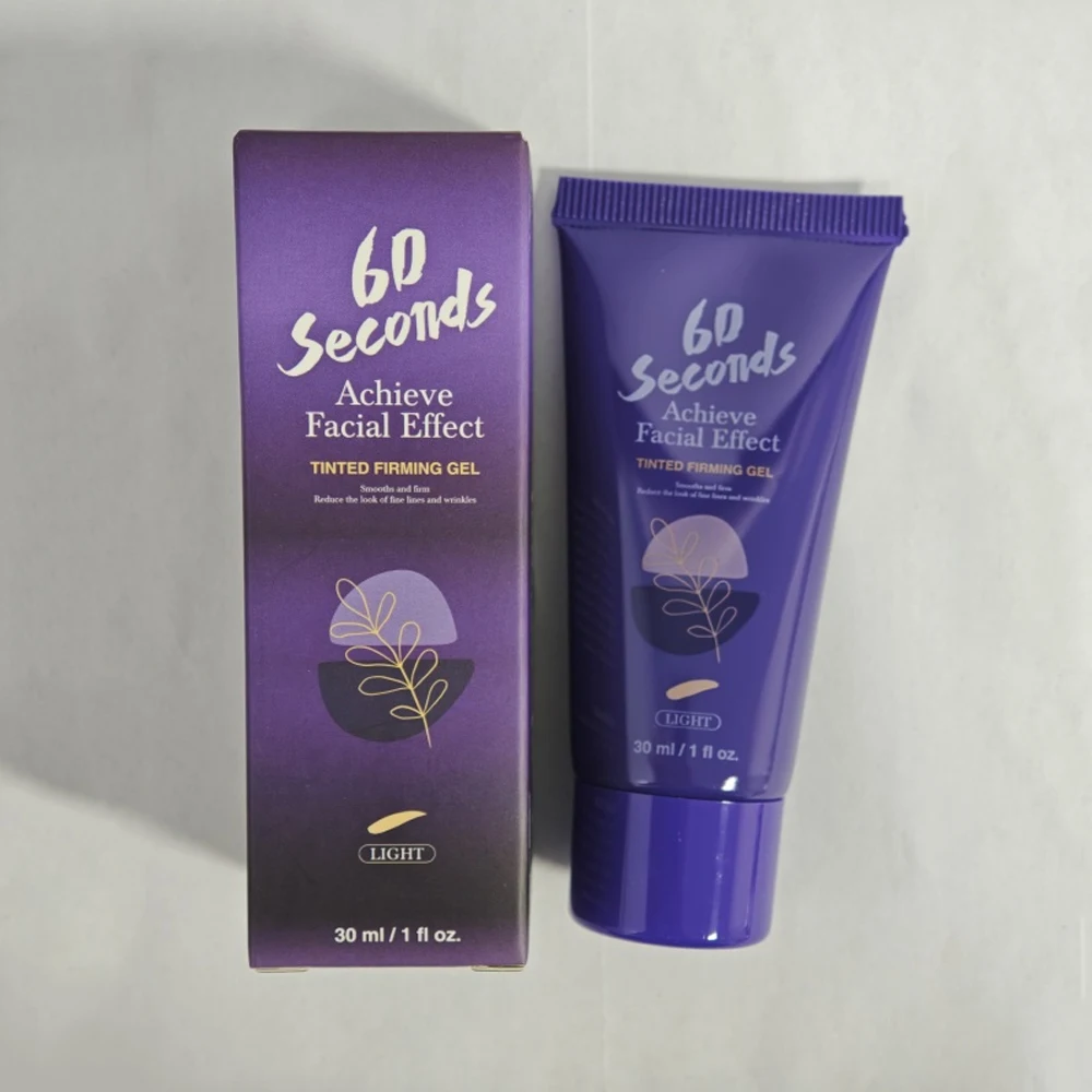 Magic 60-seconden getinte verstevigende gezichtsgel Facial Instant Lift & Tone Cream 3 tinten (licht/medium/bruin) 30 ml Vegan Face Foundation