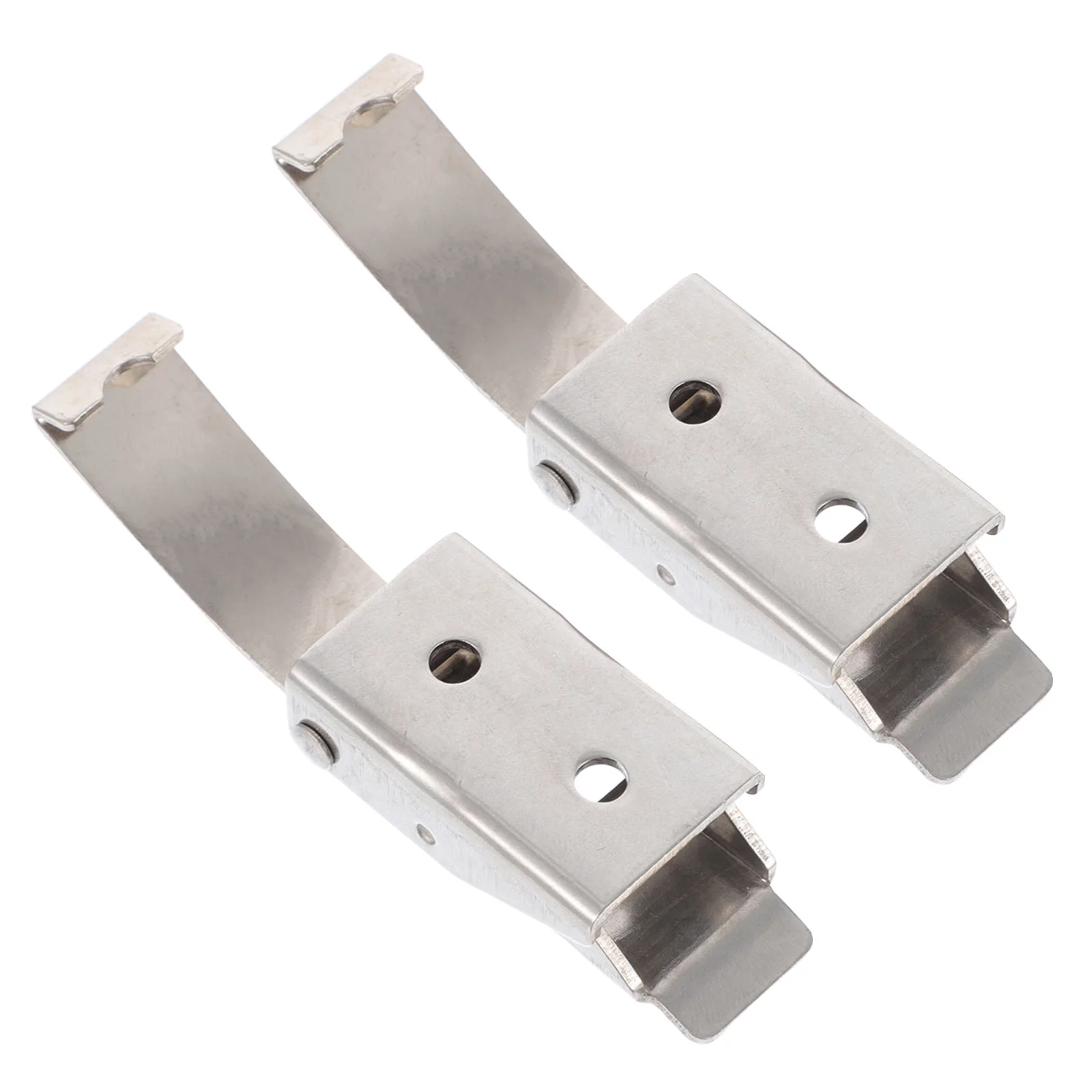 2 Pcs Toolbox Buckle Toggle Catch Clamp Stainless Steel Industrial Equipment Buckles Premium