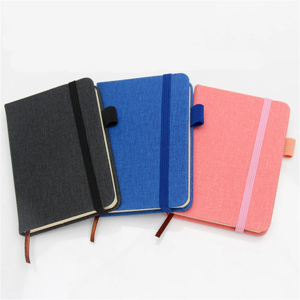 New A7 Mini Notebook Portable Pocket Blank Page Notepad Memo Diary Planner Agenda Note Book Office School Stationery Wholesale