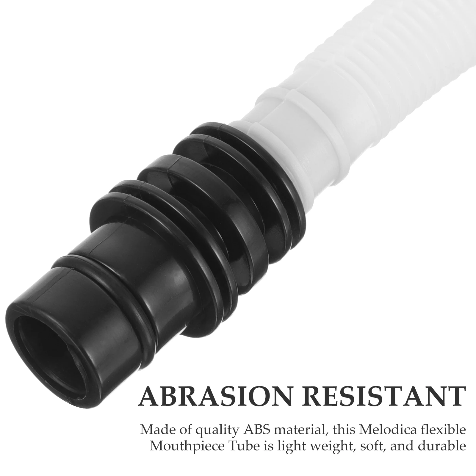 

Melodica Flexible Tube ABS Durable Replacement Part Professional Melodica Accessory Instrument Keyboard Soprano Mouthpiece