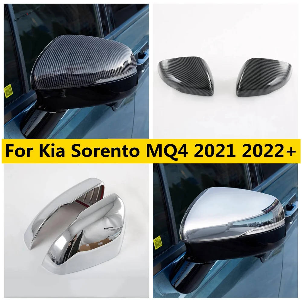 

Outside Door Rearview Mirror Decoration Protector Shell Cover Trim Housing For Kia Sorento MQ4 2021 2022 2023 Car Accessories