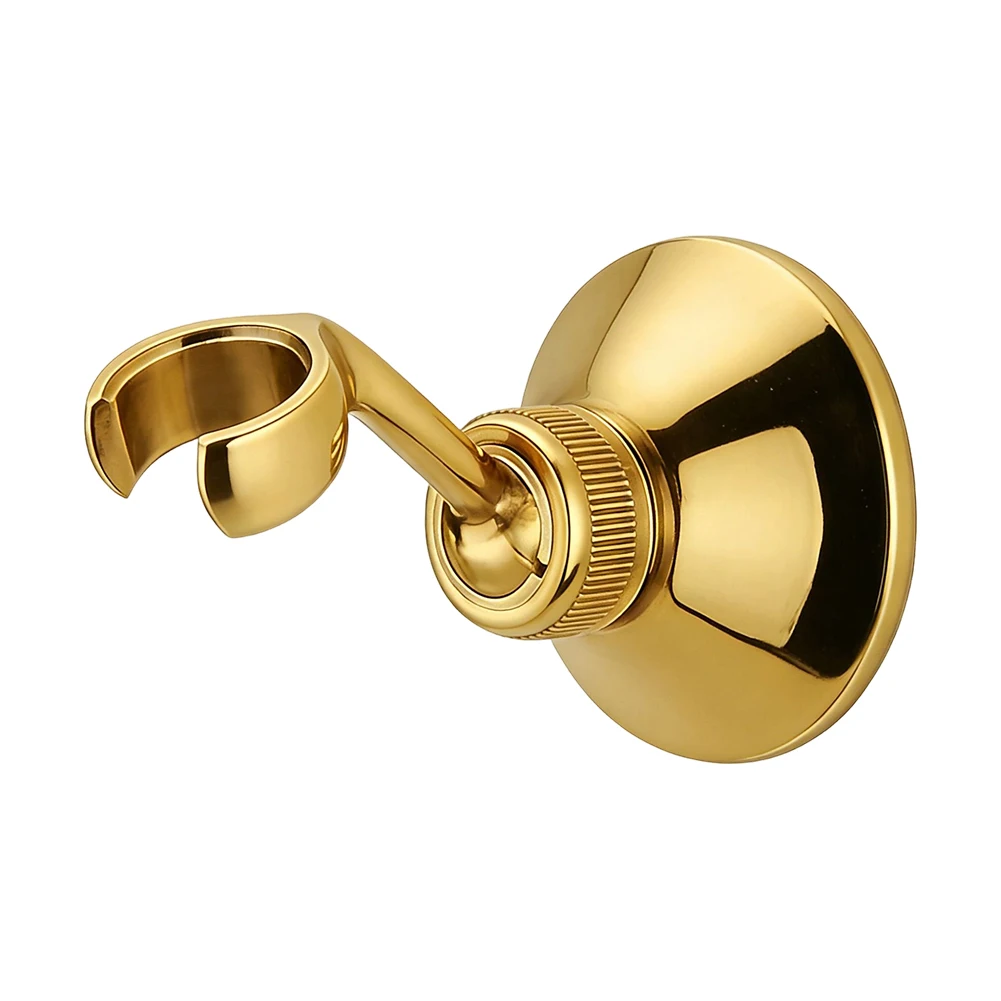 1PCS 360° Adjustability Hand Spray Bracket Fork Adjustment Height Fixing Seat Copper Spherical Joint Shower Head Bracket