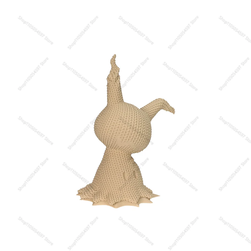 3D プリントアニメポケモンフィギュアニットミミッキュモデルかわいい人形飾り装飾ギフト
