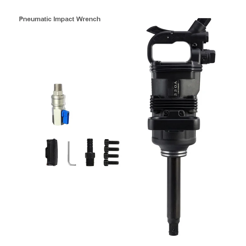 Pneumatic Impact Wrench Auto Repair Tool High Torque 4800-9600N.m Industrial Thread Disassembly Air Impact Wrench Tool