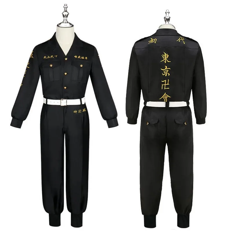 

Anime Draken Tokyo Revengers Uniform Mikey Costume Manjiro Sano Cosplay Wig Halloween Women menv;2,r'6;t.