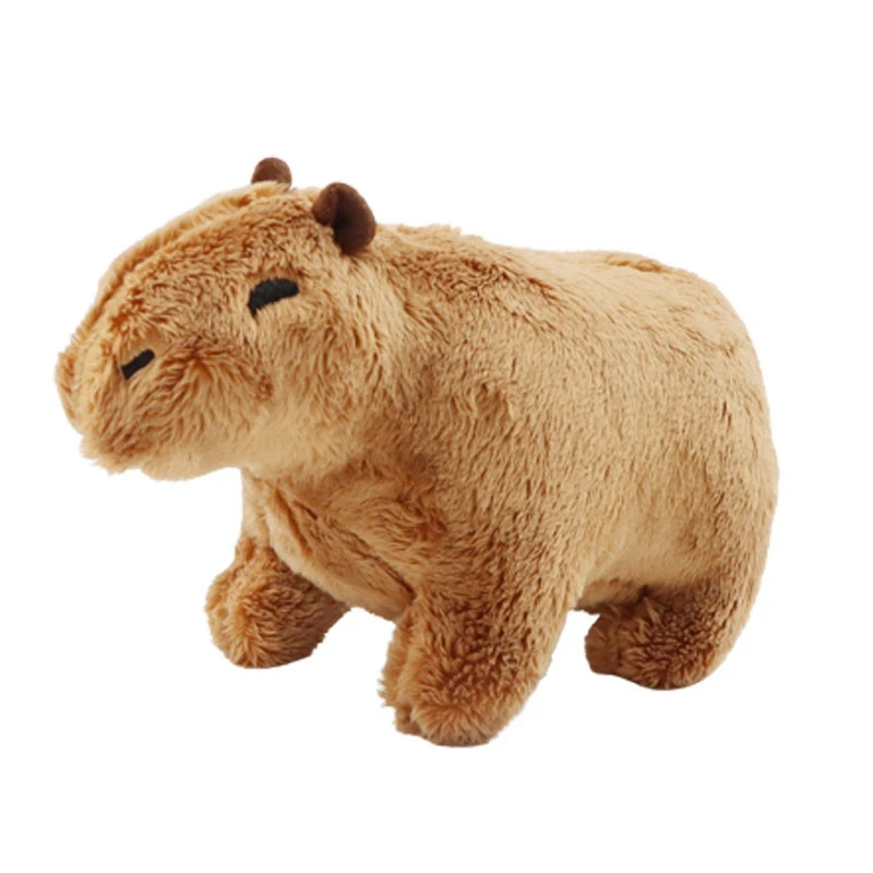 

18cm Simulation Capybara Stuffed Animals Plush Toy Fluffy Capybara Doll Soft Toy Kid Birthday Christmas Gift Toy Home Room Decor