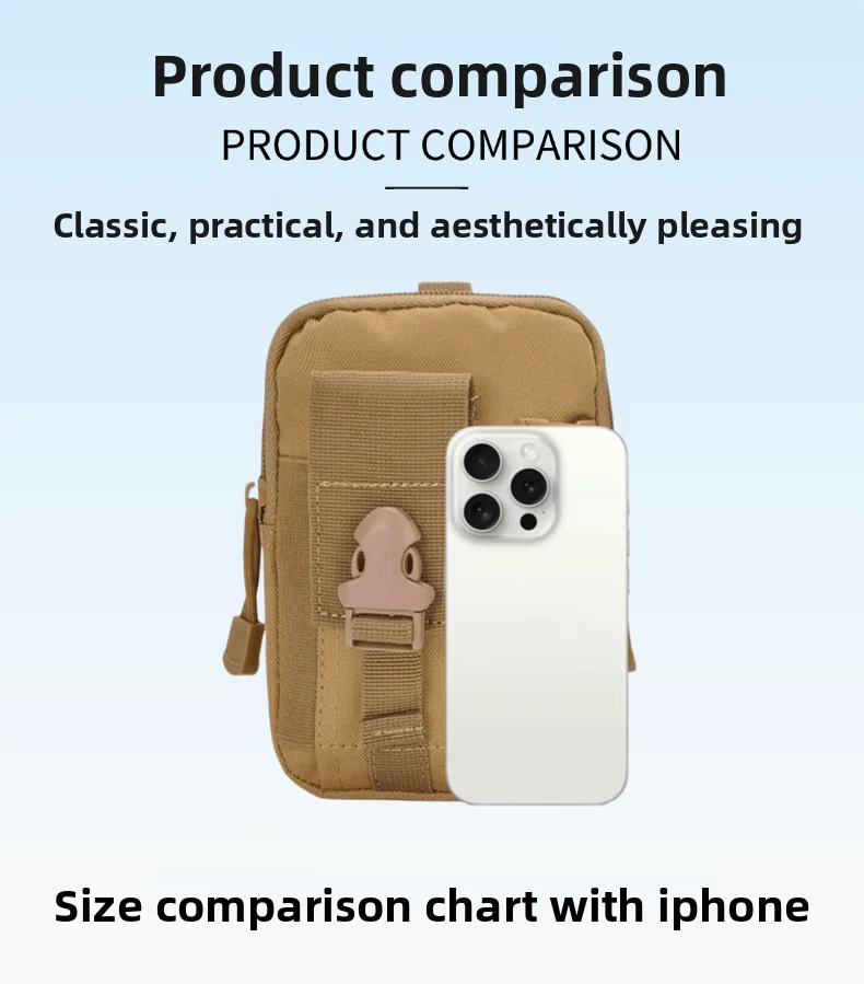 Taktische Outdoor Radfahren Sport Taille Tasche Camouflage Military Fan Taktische Taille Tasche Multifunktionale Werkzeug Mobile Taille Tasche