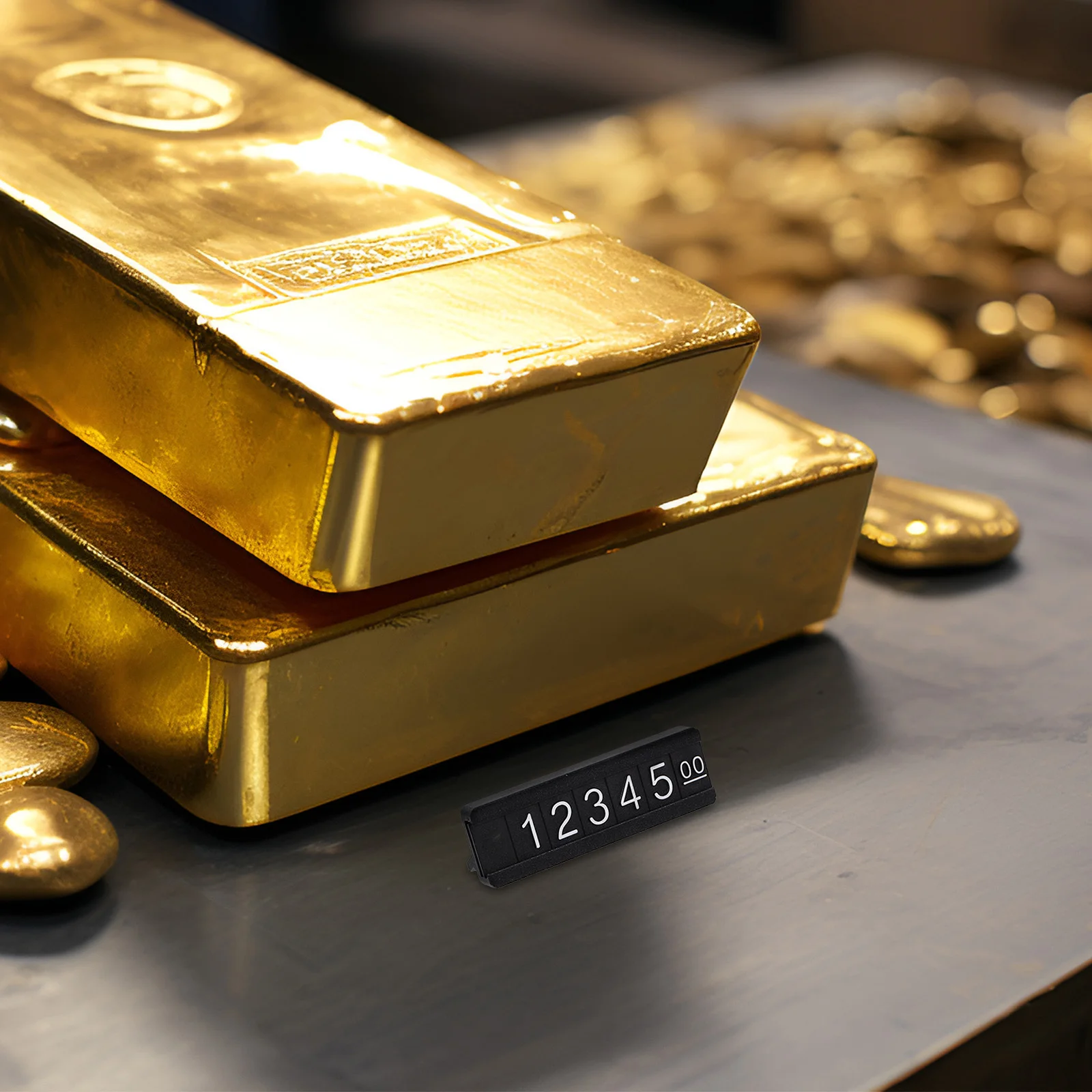 1 مجموعة سعر عرض مكعب الحديد قابل للتعديل الأسعار العلامات للمجوهرات متجر بيع بالتجزئة تسمية حامل كتل التجزئة مكعبات الأرز #5