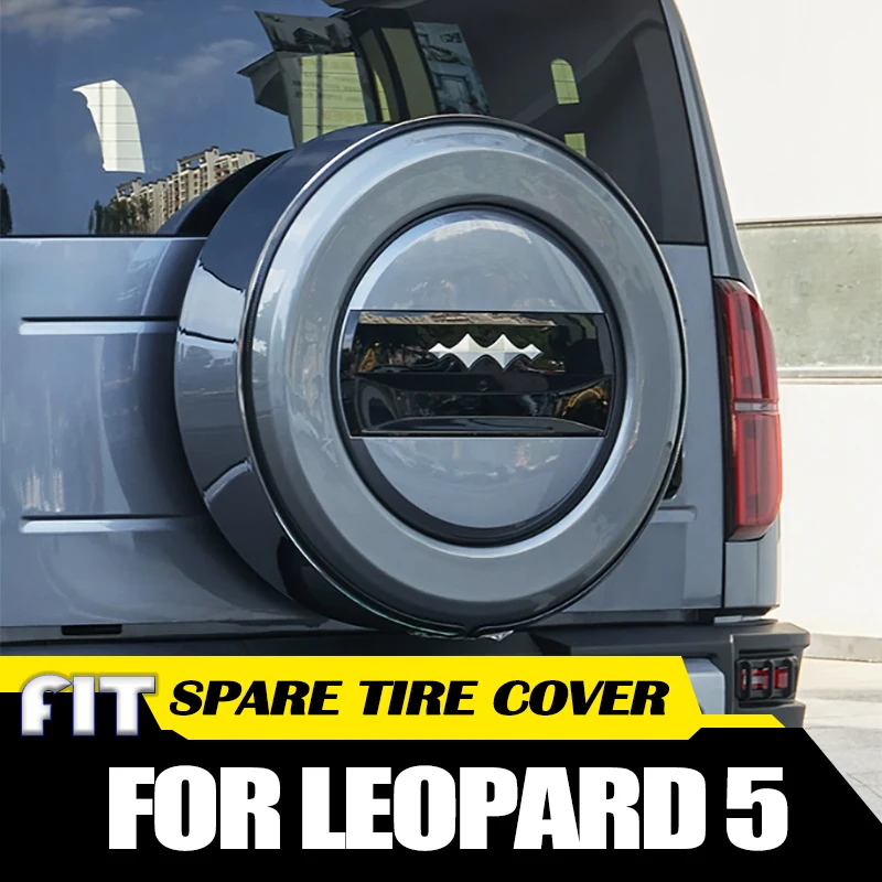 

Car Spare Tire Cover Fit for BYD Equation Leopard 5 2023 2024 Original Color Tailgate Spare Tire Cover Car Exterior Accessories