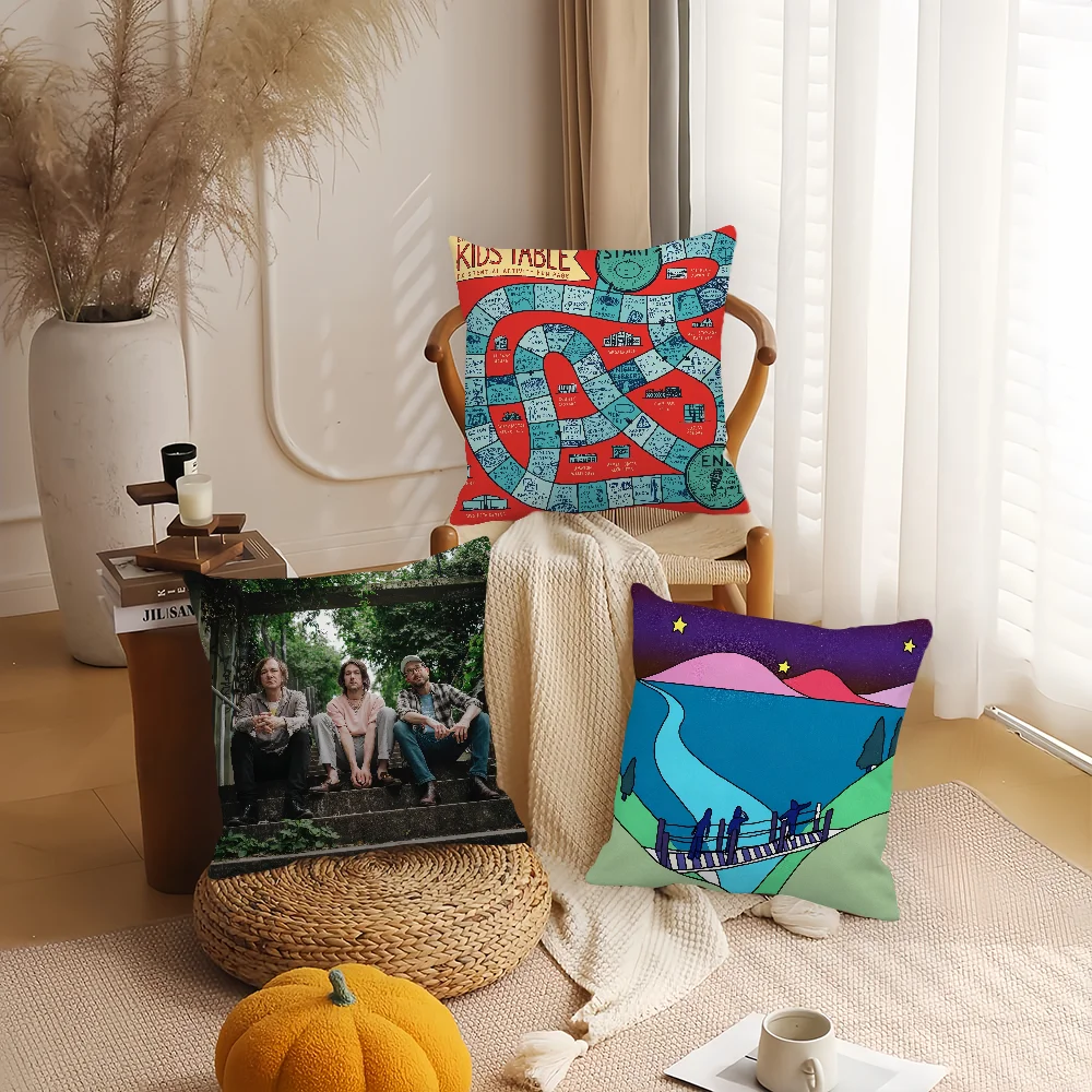 

Band B-Bright E-Eyes Kids Table Pillow Case Home Decoration Cushion Cover Suitable For Office Sofa Bedroom Car