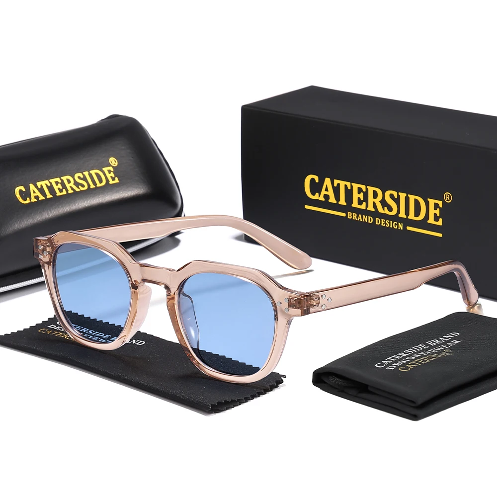 Lunettes de soleil polygonales rétro CATERSIDE 9