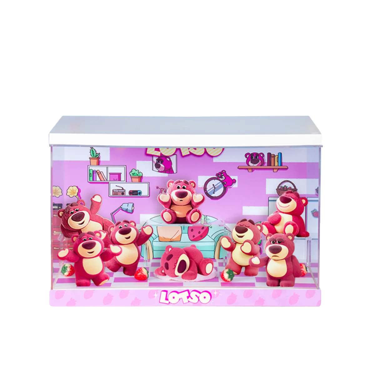 52 ของเล่น' สตรอเบอร์รี่หมีรอบ It'S Me กล่องตาบอดฉากกล่อง Disney HAND-Made TREND เดสก์ท็อปเครื่องประดับ HAND-Made พิเศษ
