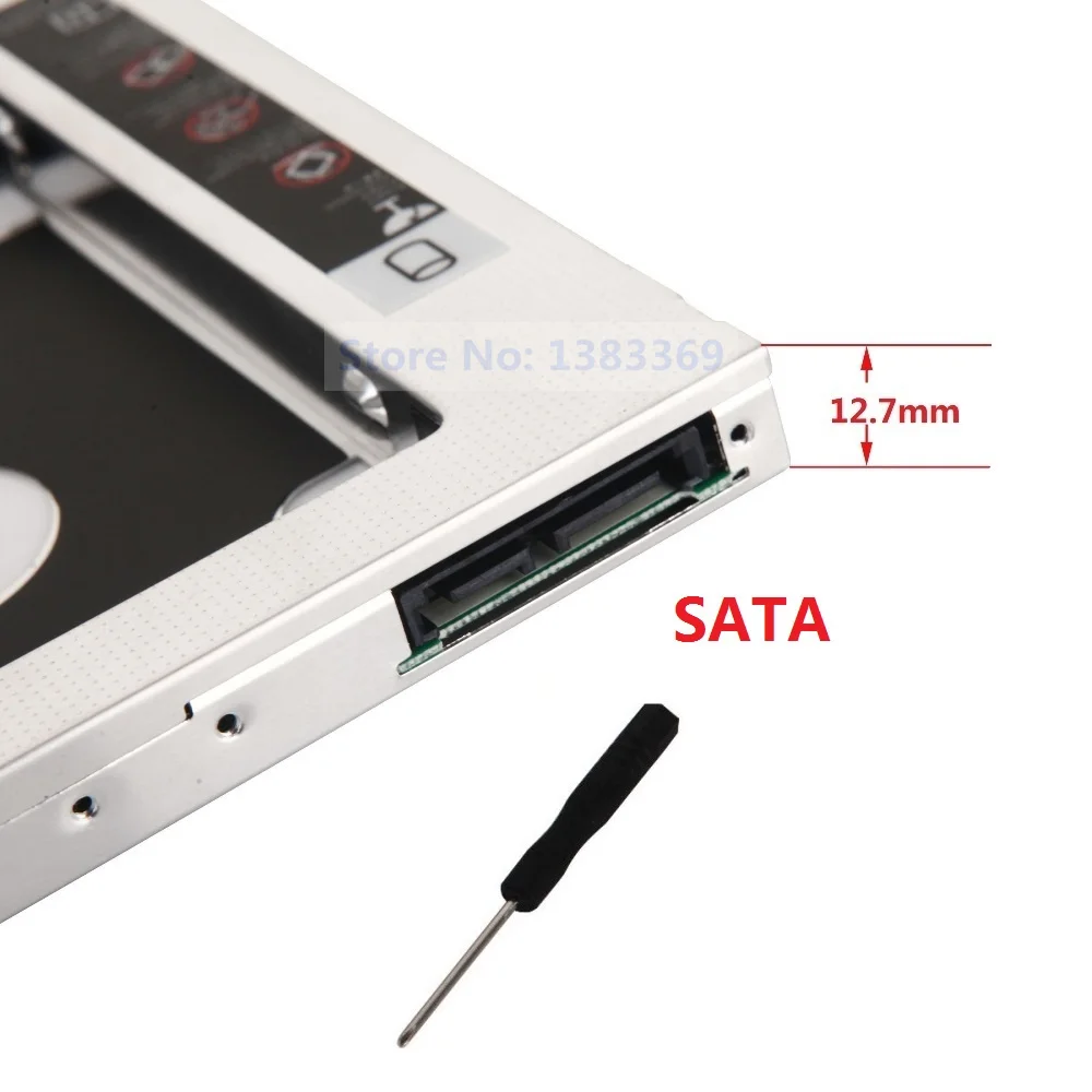 

NIGUDEYANG 2nd SATA жесткий диск HDD SSD Оптический отсек Caddy Рамка адаптер для Acer Aspire 5750 5735 заменить DVR-TD11RS DVD