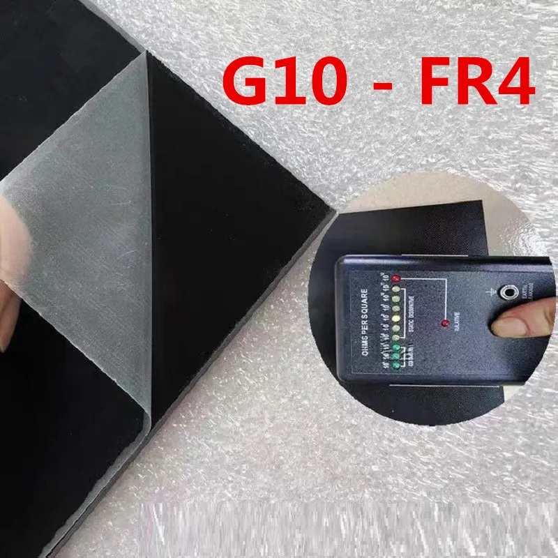 0.5~5mm Thick Black Glassfibre Template Board Sheet G10 Epoxy Glass Fiber FR4 Fibreglass Plate 3D for Antistatic