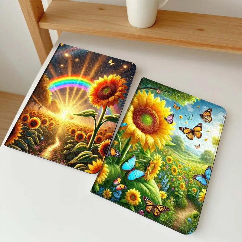 

Art Sunflower Beautiful Flower Gift For Samsung Galaxy Tab A7 A A8 A9 A11 S6 S11 10.1 10.4 10.5 Inch Lite PLus Soft Tablet Case