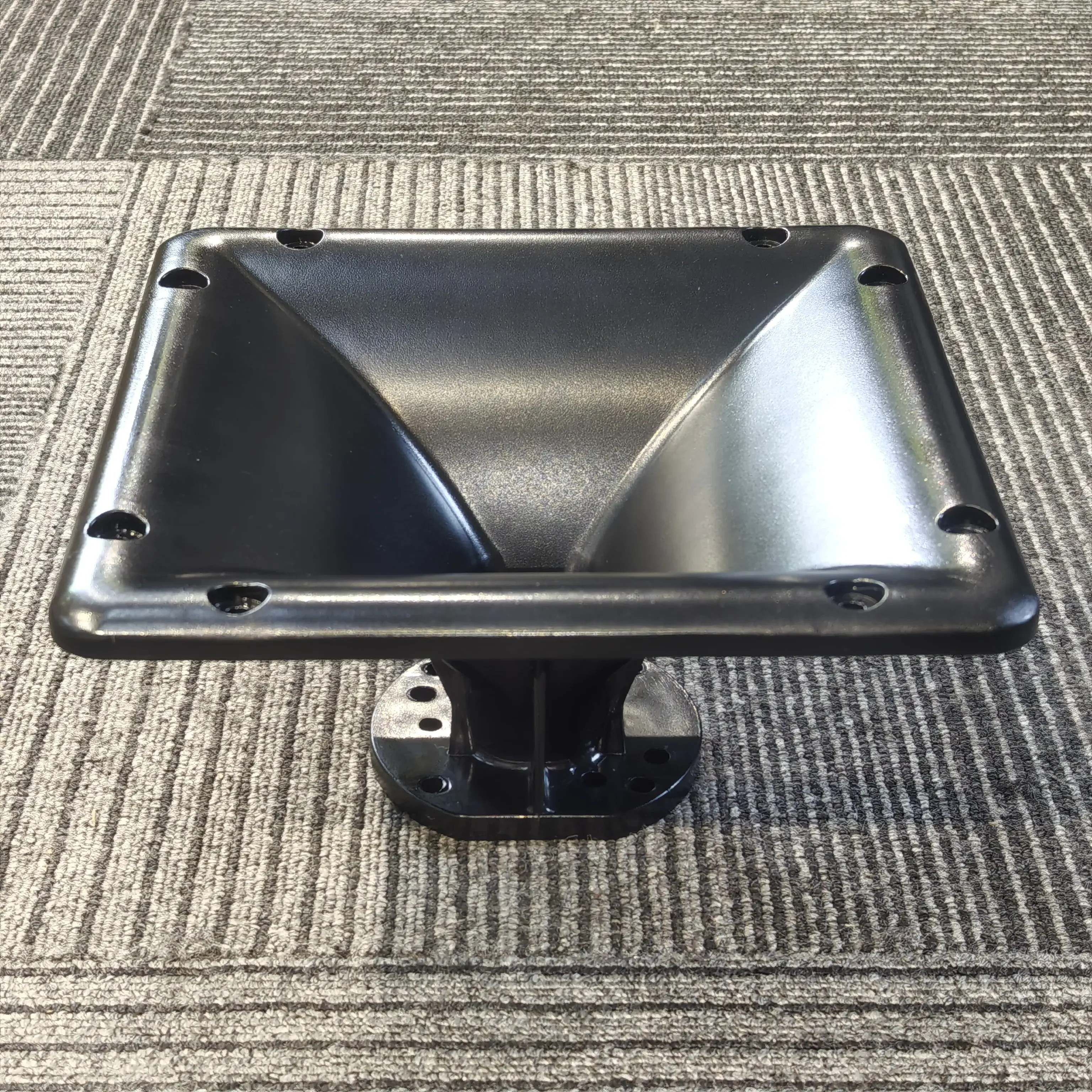 MW Audio 1"-Kehlkopf-Kunststoffhorn 210x210x110mm, ABS-Schraubwellenleiter für den Austausch von Pro-Audio-Lautsprechern – Detail 4