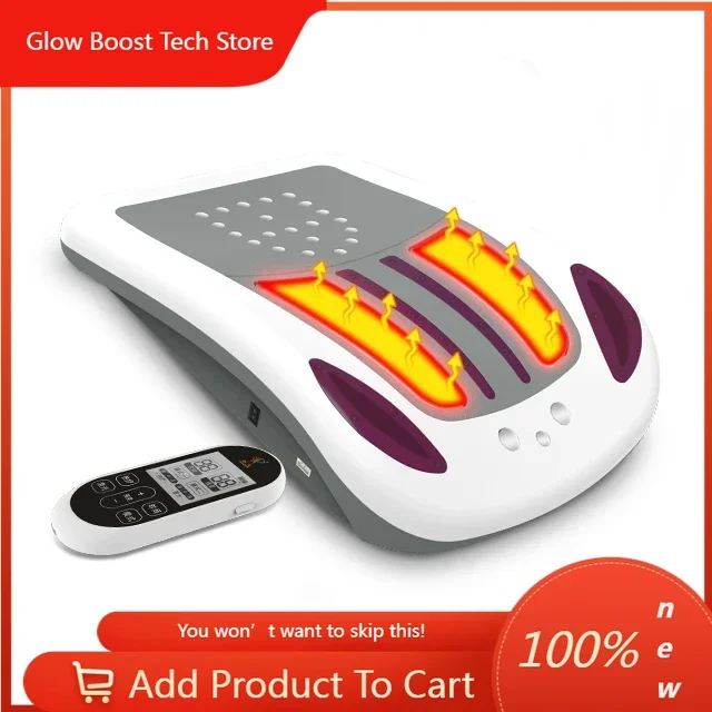 

NYTens Unit Health Care Physiotherapy Equipment Back Pain Relieve Fisioterapia Lumbar Massager With Heating