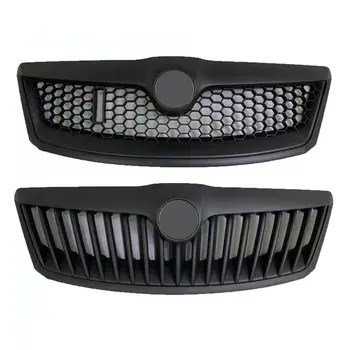 스코다 옥타비아 상단 범퍼 후드 메시 그릴, 전면 범퍼 그릴, 레이싱 그릴 바디 키트 (2010, 2011, 2012, 2013, 2014년식) 6 best sales 스코다 옥타비아 그릴 - №2