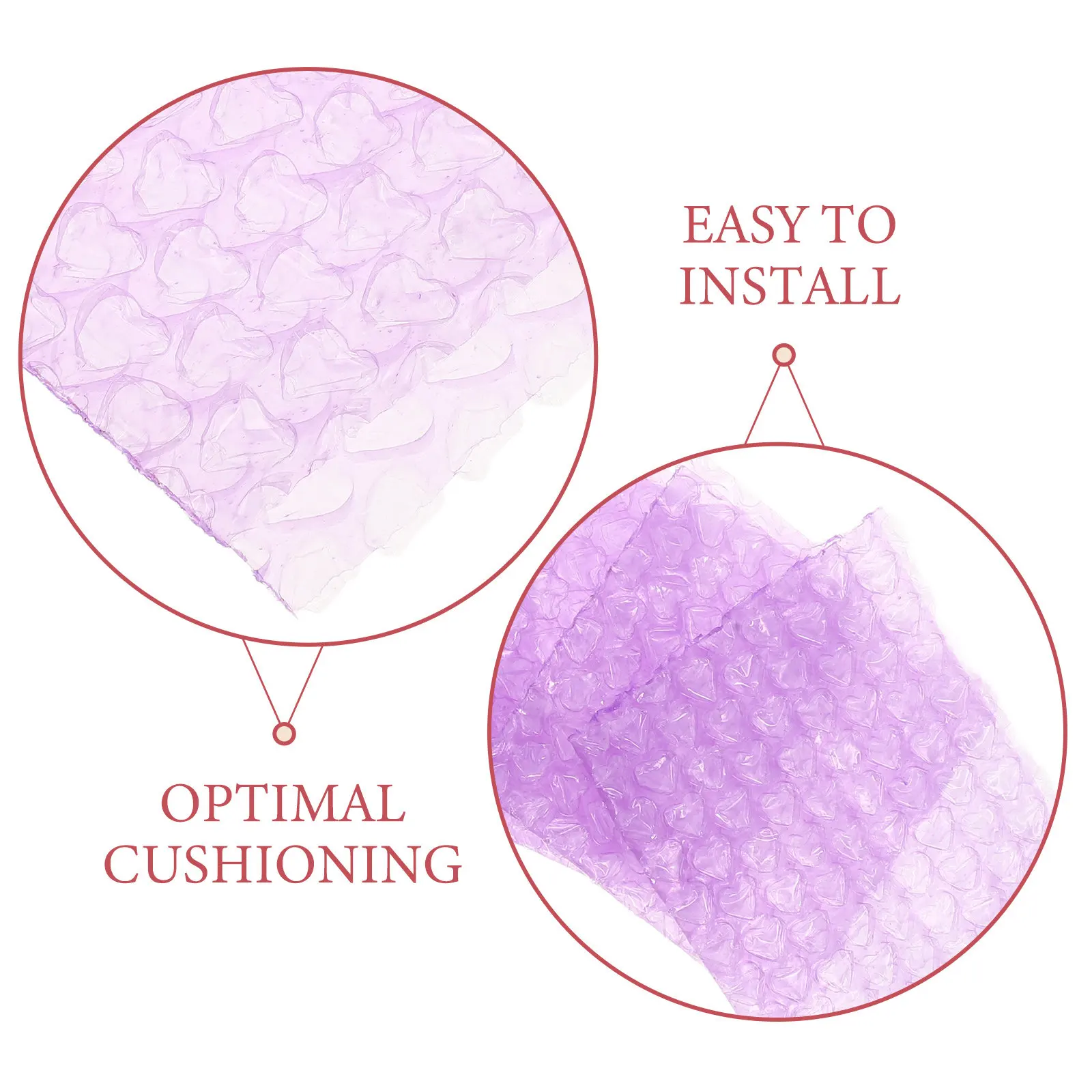 50 Pcs Shockproof Love Bubble Bag Sleeves for Jewelry Packing Envelopes Carrying Pouches